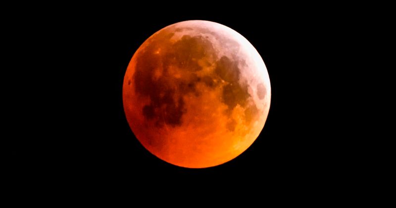 Mars to appear underneath Friday's blood moon; Jupiter and International Space Station will also be visible