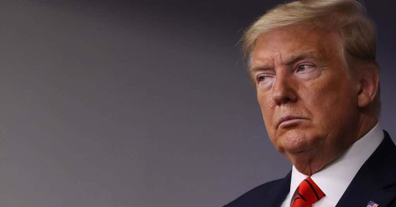 President Trump 'raged at his staff' for tuning Melania's TV to CNN aboard Air Force One