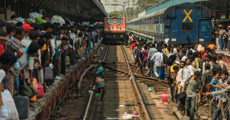 Watch: Woman saved by commuters after her dress gets stuck in train door