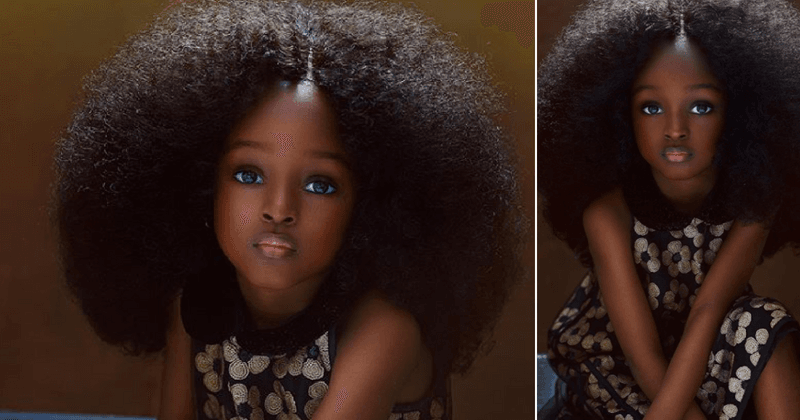 Five-year-old girl dubbed 'the most beautiful child in the world' after stunning portraits go viral