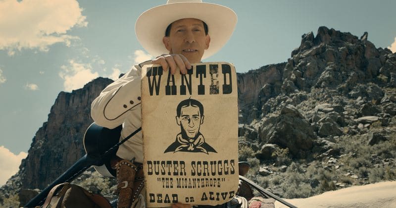 Coen Brothers' 'The Ballad of Buster Scruggs' will be an anthology feature