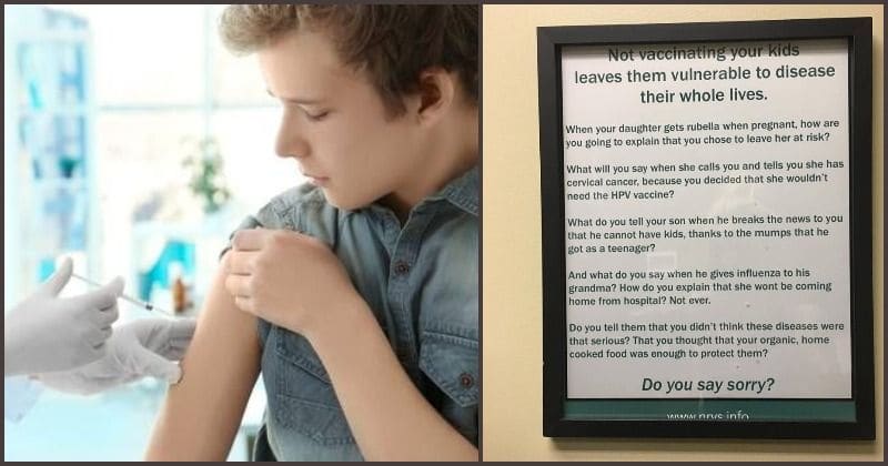 Australian doctor Rachel Heap's pro-vaccination sign sparks social media debate