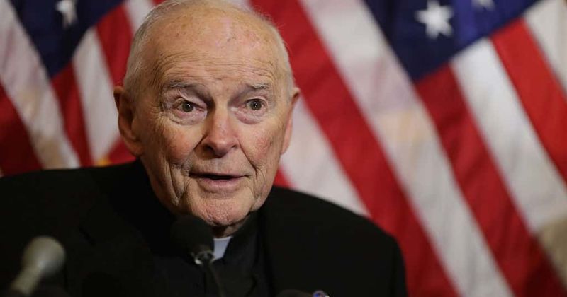 Pope accepts resignation of former top US cardinal after accusations he abused a teenager in early-1970s