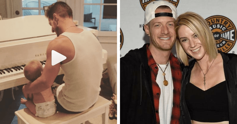This adorable footage of Florida Georgia Line’s Tyler Hubbard playing piano with his baby girl will make your day