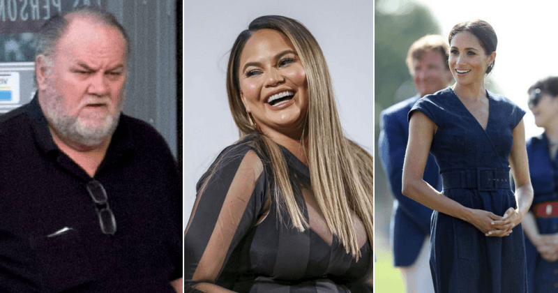 "This guy sucks": Chrissy Teigen slams Meghan Markle's dad over his embarrassing tactics to get his daughter to talk to him
