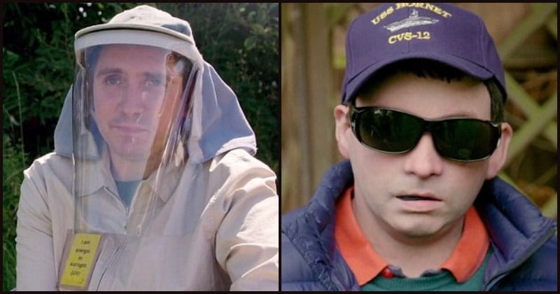 Man allergic to sun finally gets a protective mask - a replica of his face!