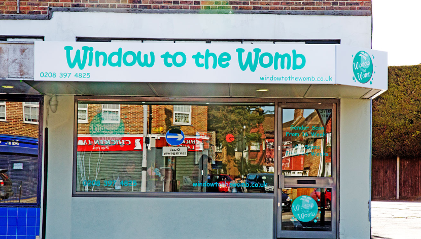 Window to the Womb - a medical diagnostic imaging center in Chessington, England. (Google Earth)