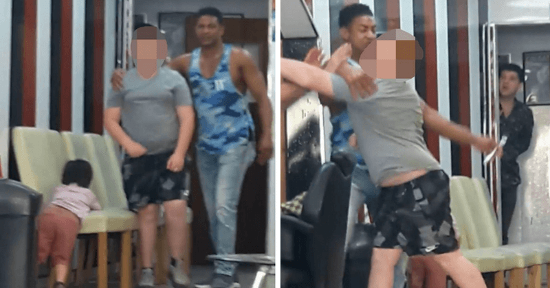 VIDEO: Boy punches barber after misunderstanding leaves him with an embarrassing haircut