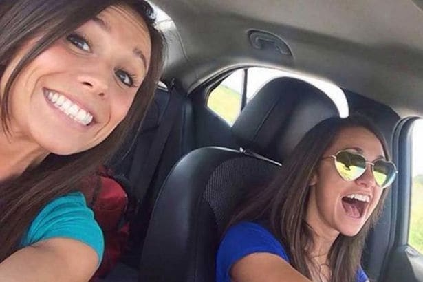Bride-to-be Colette Moreno, 26, died in a car crash, last summer, on her way to her hen party minutes after posting this carefree selfie (Facebook)