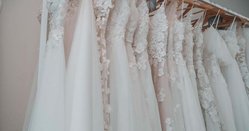 Wedding gowns are so last season; in 2018 brides just get married in pajamas!