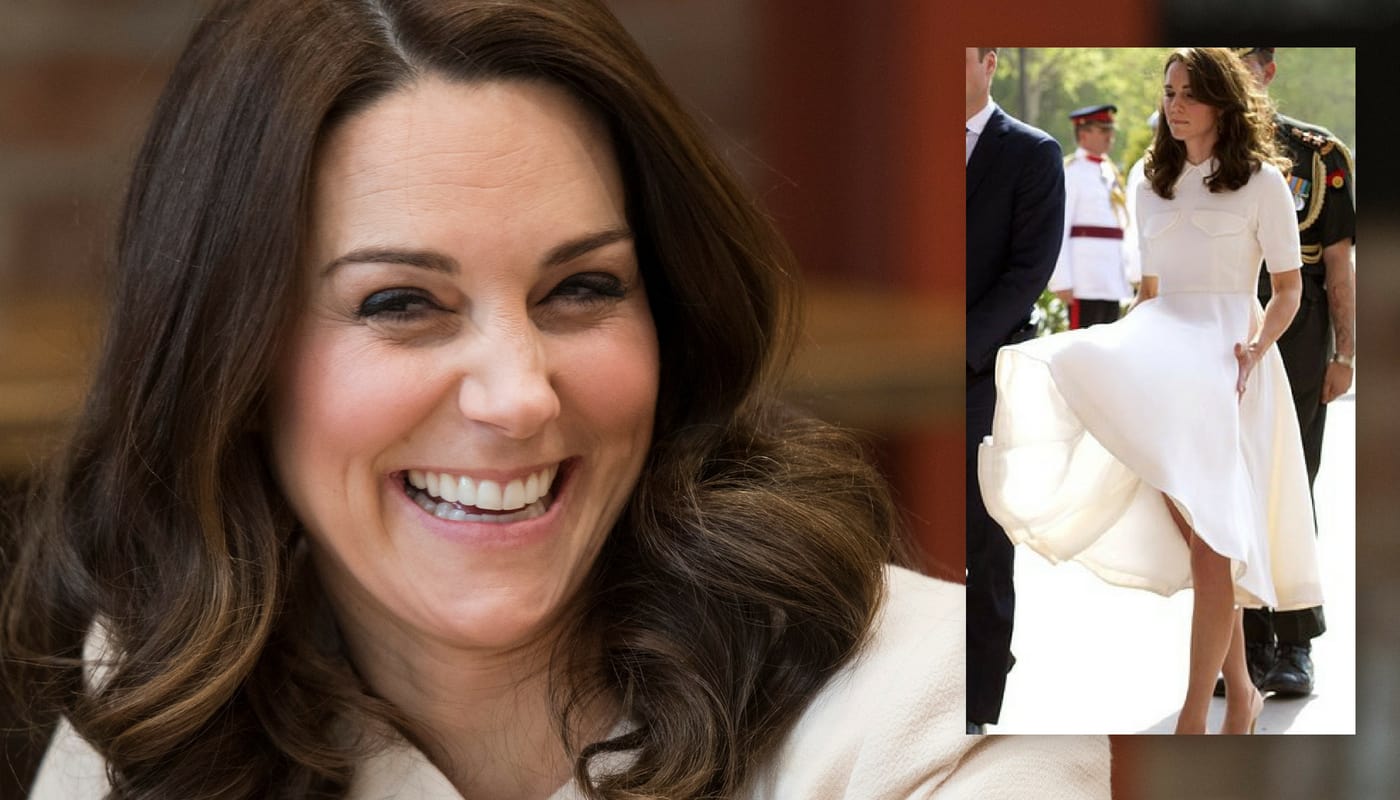 Kate Middleton has had many 'Marilyn Monroe' moments; this one happened while the royal couple was on a trip to India in April 2016