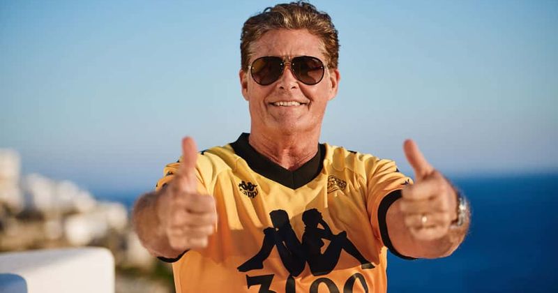 David Hasselhoff has tied the knot with model Hayley Roberts