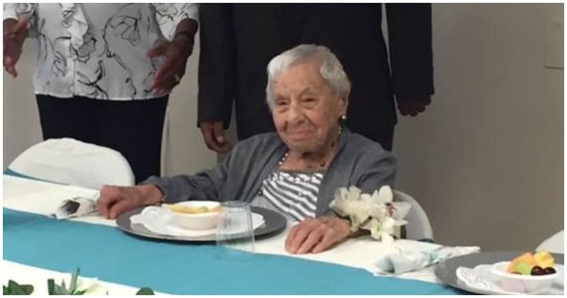 106-year-old woman reveals the secret to her longevity, and married couples will NOT be impressed