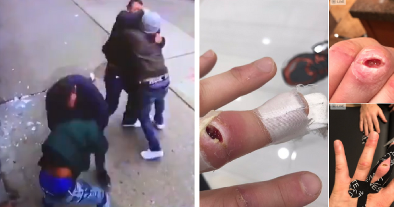 Shocking footage emerges of UFC fighter Jared Gordon taking down Crips Gang members in violent street fight