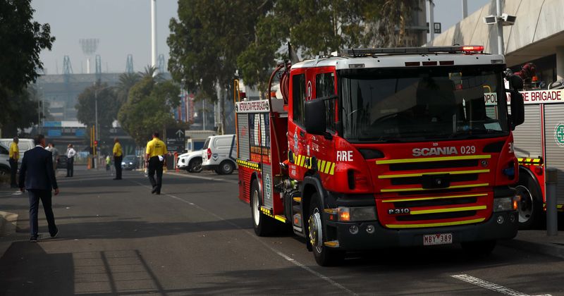 Footage emerges of heroic mother saving her children from burning flat by throwing them out the window before dying
