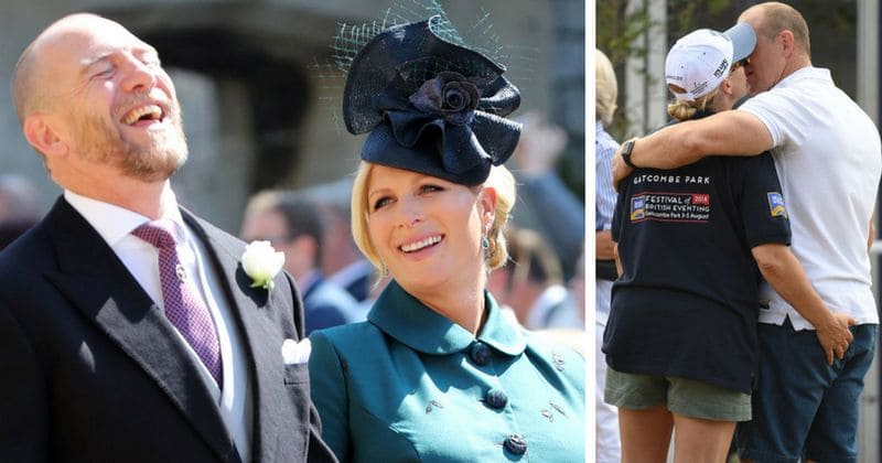 Royal pains! First Meghan Markle's bra, now Zara Tindall's caught grabbing hubby's butt