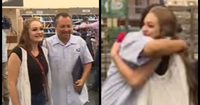 16-year-old who was sexually abused by her traffickers for three months meets mailman who helped her escape