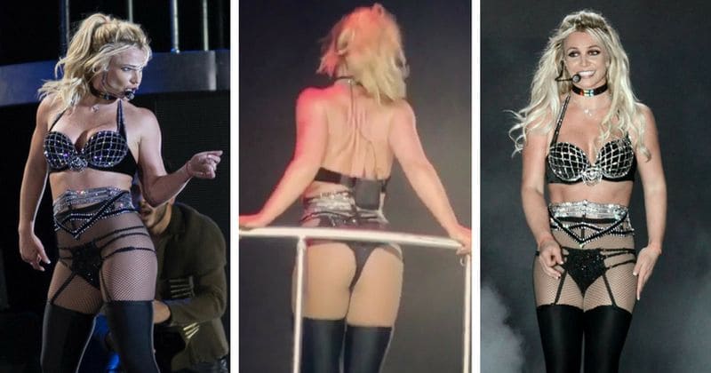 Britney Spears forgets where she is midway through performance
