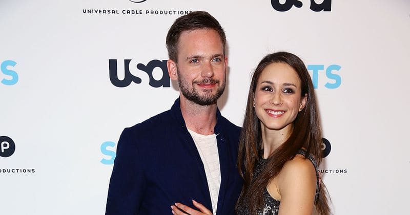 Suits alum Patrick J Adams and wife Troian Bellisario are expecting their first child