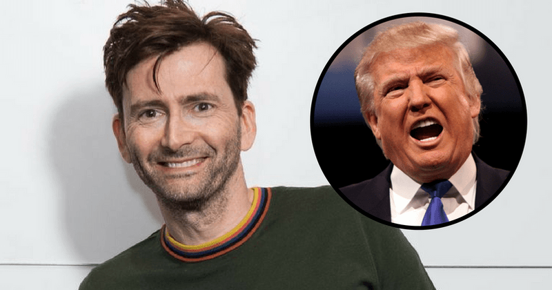 Donald Trump claims Scotland loves him! "No we f*****g don't," says Dr Who star David Tennant