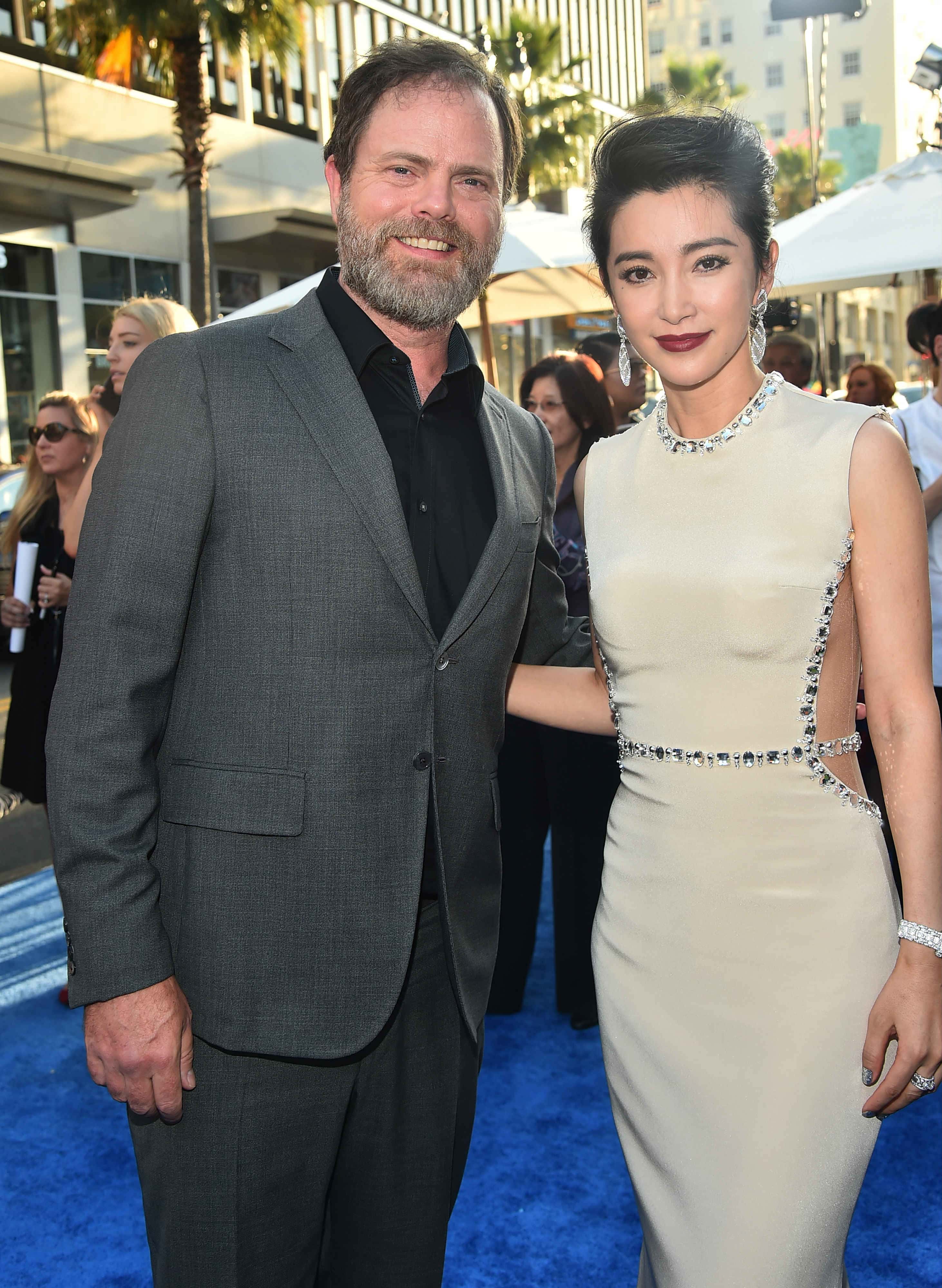 The cast stunned on the "blue carpet," with excitement, beauty and a deep love of the 'monster movie' genre.
