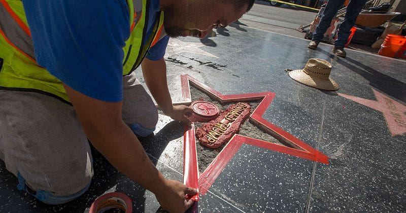 West Hollywood City Councils calls for 'removal' of Trumps' Hollywood Walk of Fame star