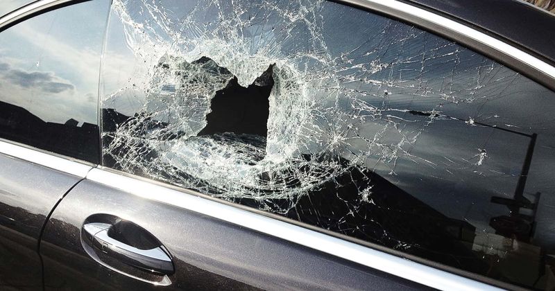 Woman shares scary footage of a strange man's violent reaction after she refused to give him her phone number
