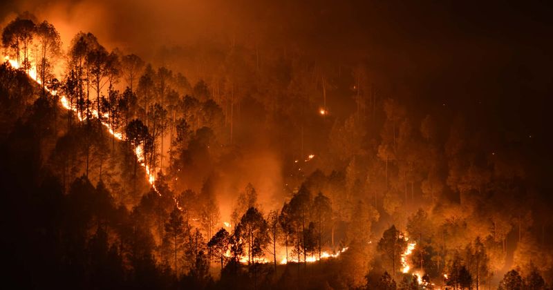 California wildfires have grown so massive they can be seen from outer space!