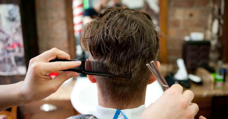 Barber gets his 'bloody' revenge on boy who pranked him