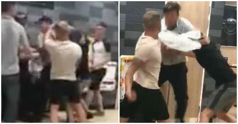 Mother of teenage boys filmed attacking a McDonald's manager apologizes, says: "Ashamed my boys would do this"