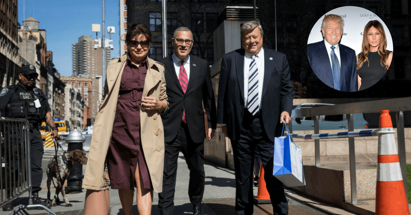 First lady Melania Trump's parents, Viktor and Amalija Knavsare, are now full US citizens