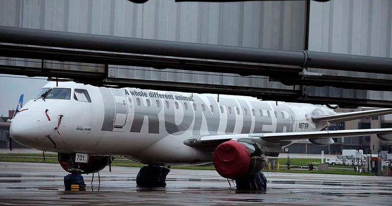 Parents slam Frontier airlines after their unaccompanied children were put up in a hotel room with strangers