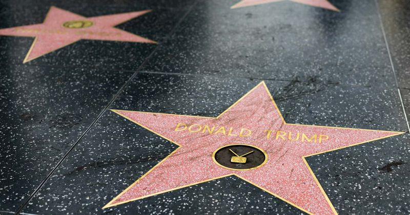 Fake Donald Trump stars pop up on Hollywood Walk of Fame, pro-Trump 'faction' claims responsibility