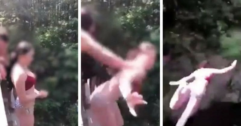 Watch: 16-year-old pushed off 60-foot bridge by a friend ends up with five broken ribs, punctured lung