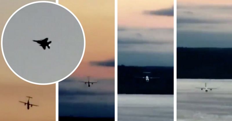 UNBELIEVABLE: Man steals passenger jet from airport, crashes 15 minutes later after being chased by F-15 fighters