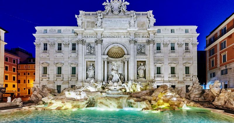 Two women punch it out in fight over selfie spot at Rome's iconic Trevi fountain