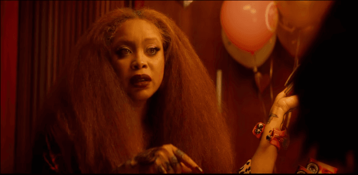 Erykah Badu in the trailer of What Men Want. Source: YouTube