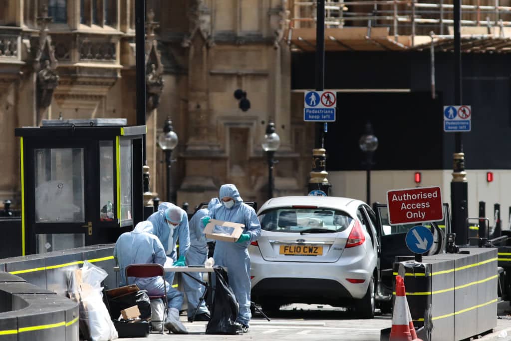 Police said the privately-owned car travelled from Birmingham to London late on Monday, arriving in the capital just after midnight (Getty Images)