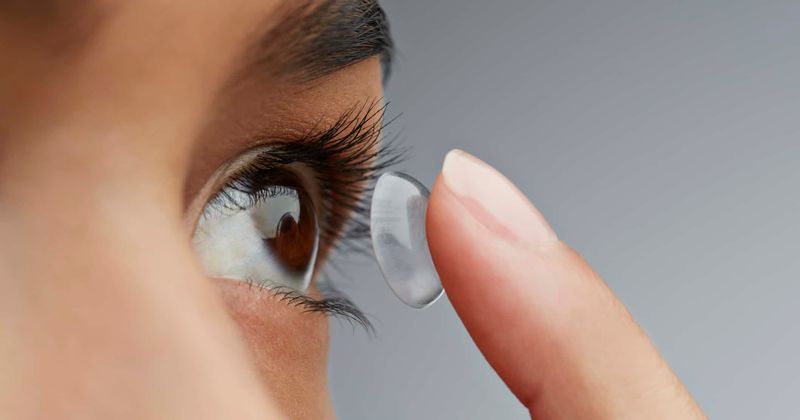 Contact lens found stuck under woman's eyelid 28 years after she thought she had lost it