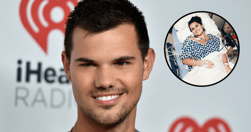 Proud big brother! Taylor Lautner shares adorable pic with sis Makena celebrating her successful heart surgery