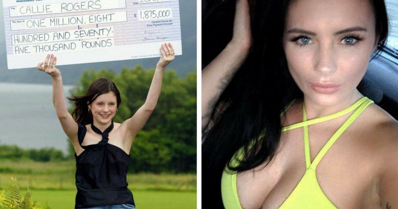 $2.5m on boob job, drugs and parties, and now no money to support disabled son; the scandalous fall of the youngest Lotto winner