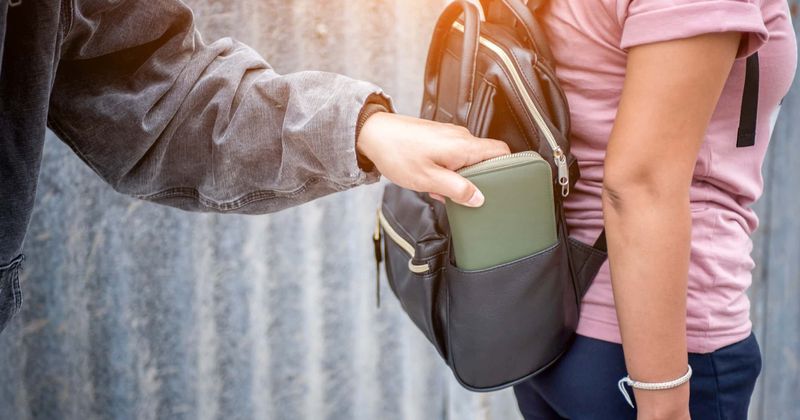 Graphic footage shows brave woman battling thieves trying to steal $75,000 from her purse, even as they RUN HER OVER