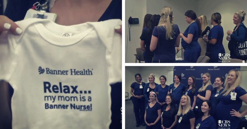 Babies on board: Sixteen Arizona nurses become pregnant at same time