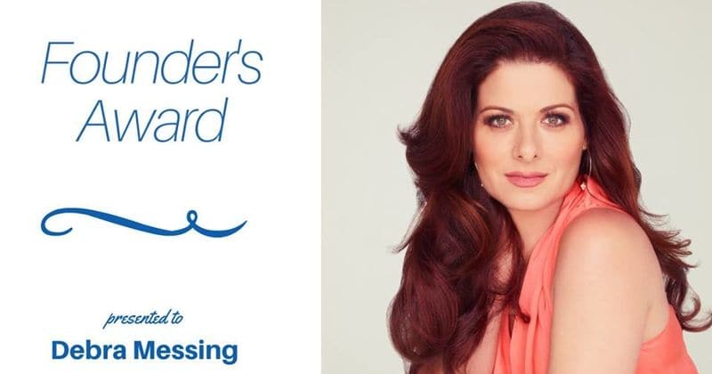 Debra Messing and Chaz Dean honored at the Angel Awards Gala