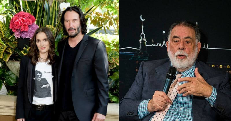 Francis Ford Coppola backs Winona Ryder's claim that she is "married to Keanu Reeves"