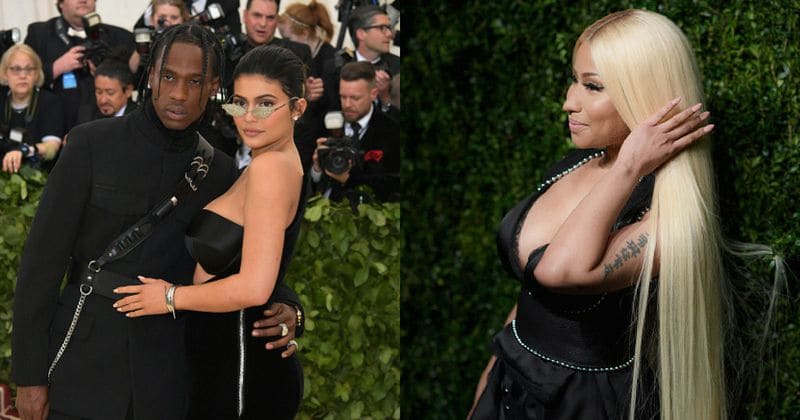 Kylie Jenner's beau Travis Scott refuses to sit behind Nicki Minaj at VMAs amid feud over #1 album spot