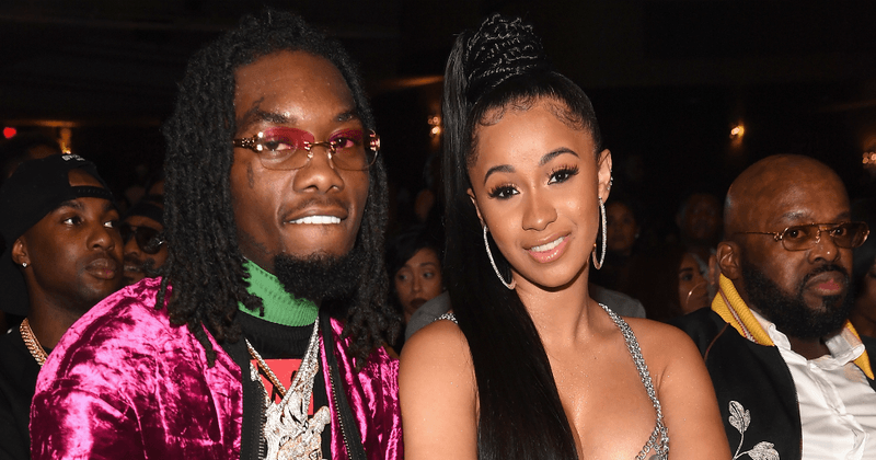 Cardi B's cryptic post while on her way to VMAs fuels rumors that she is splitting with Offset