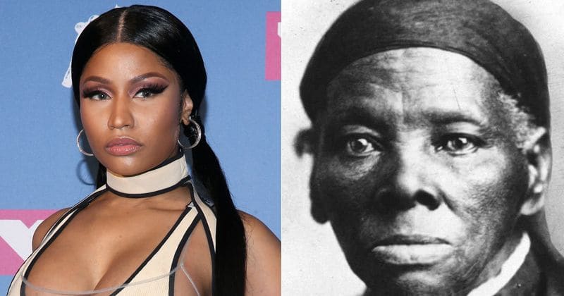 Nicki Minaj slammed on social media for comparing herself to Harriet Tubman