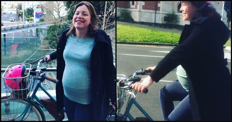 New Zealand's minister for women needed to get to the hospital to give birth, so she took a bicycle!