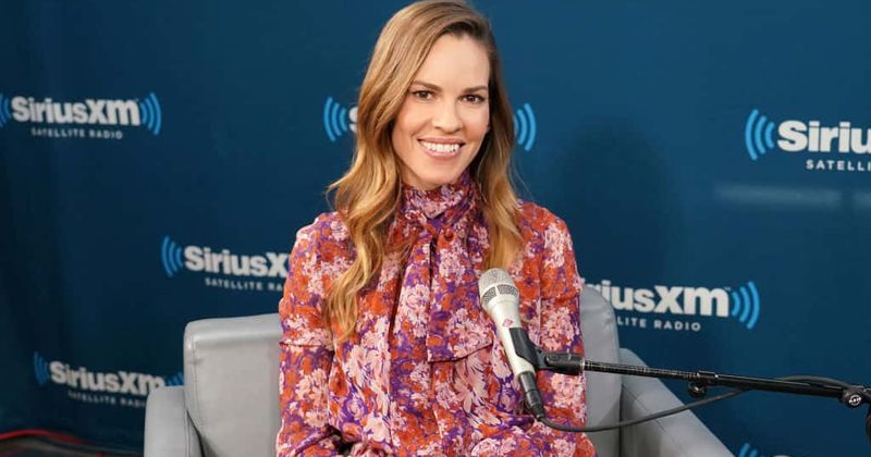 Hilary Swank looks stunning as she marries boyfriend Philip Schneider in secret wedding ceremony